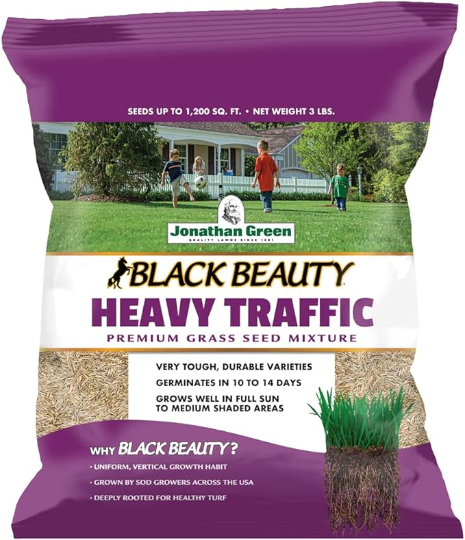 Jonathan Green Black Beauty Heavy Traffic Grass Seed