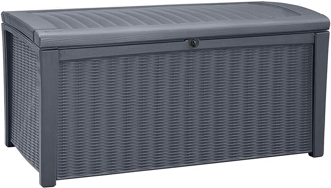 Keter Borneo 110 Gallon Weatherproof Storage Deck Box