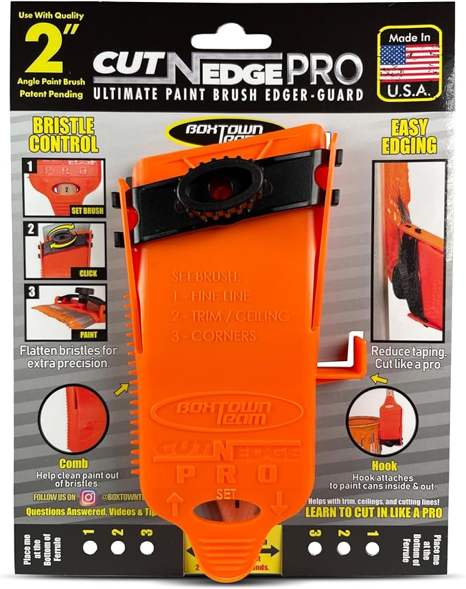 Cut-N-Edge PRO Paint Brush Edger and Guard