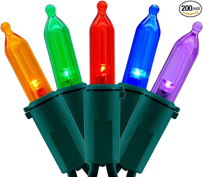 YULETIME Multicolor LED Christmas Lights