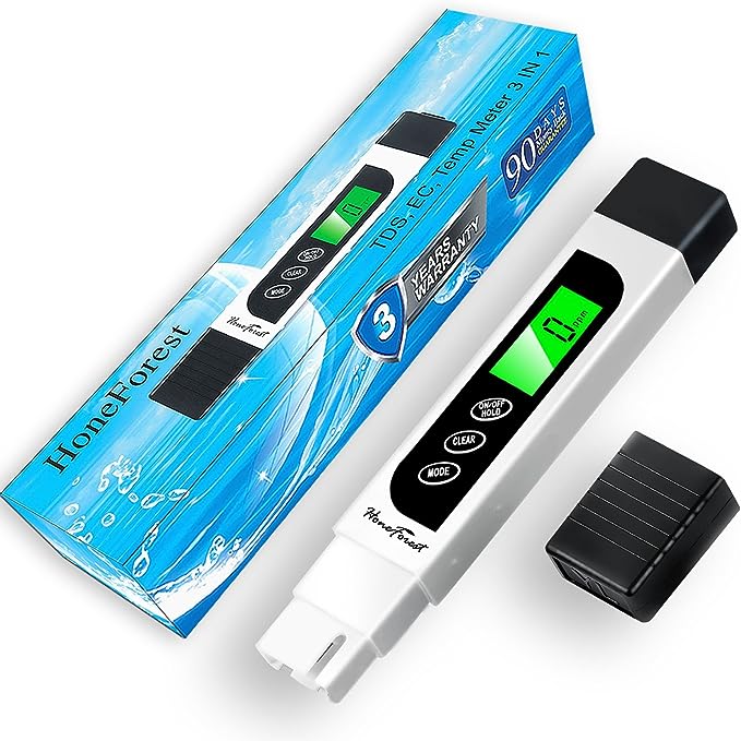 Water Quality Tester, 3 in 1 TDS Meter