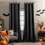 Melodieux Blackout Velvet Curtains For Bedroom