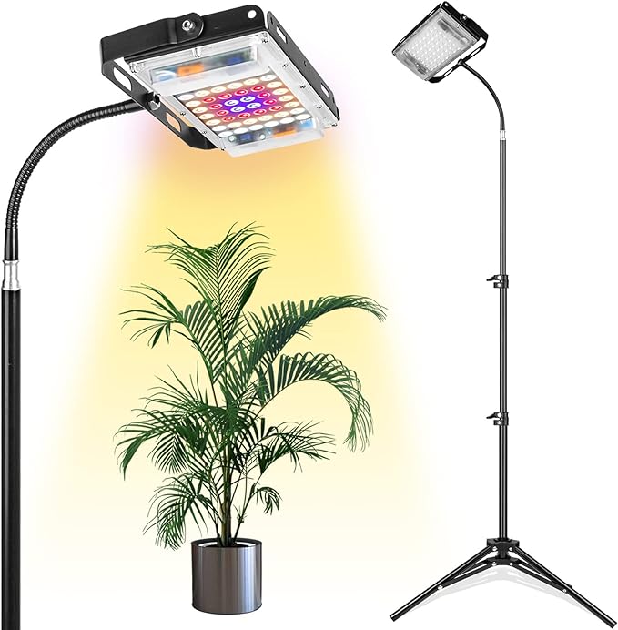 LBW Full Spectrum LED Grow Light with Stand