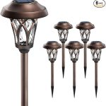 Gigalumi Solar Pathway Lights For Path, Garden, Lawn