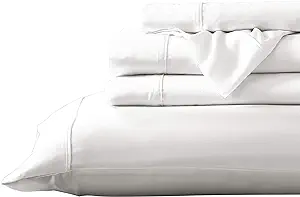 Brielle Home Tencel Lyocell Sateen Bed Sheet Set