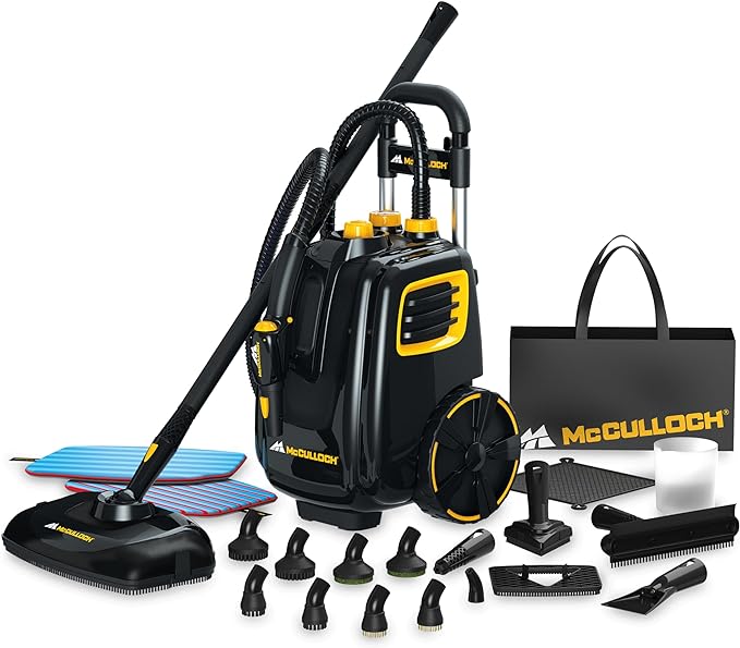 McCulloch Deluxe Canister Steam Cleaner