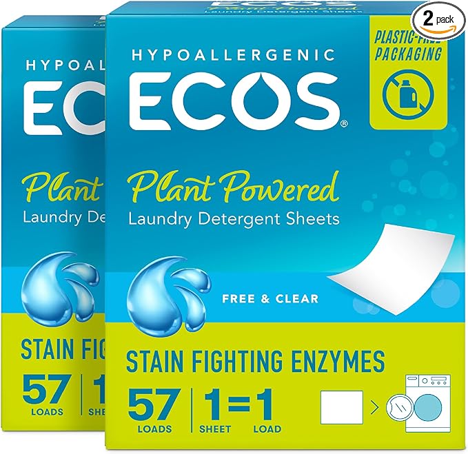 ECOS Laundry Detergent Sheets