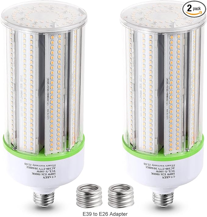 2-Pack 50w Corn LED Light Bulb