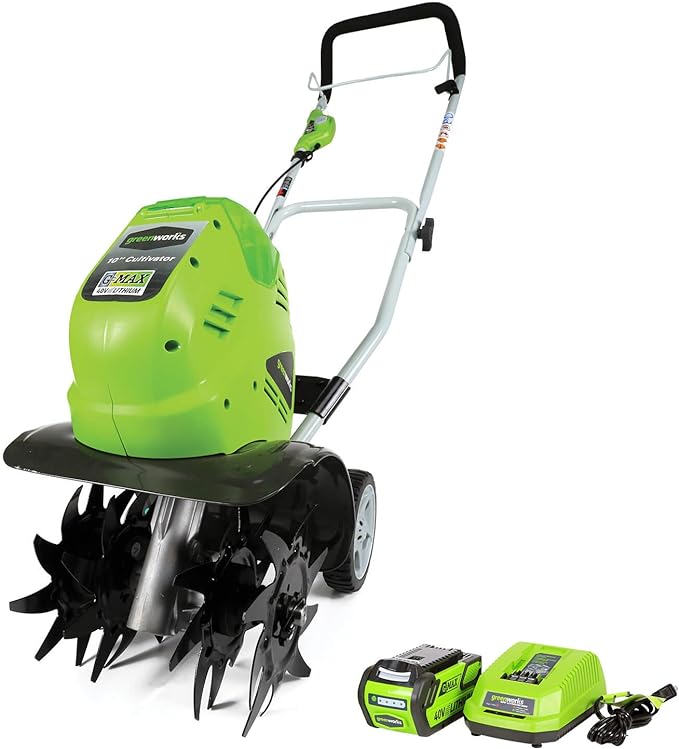 Greenworks 40V Cordless Tiller / Cultivator