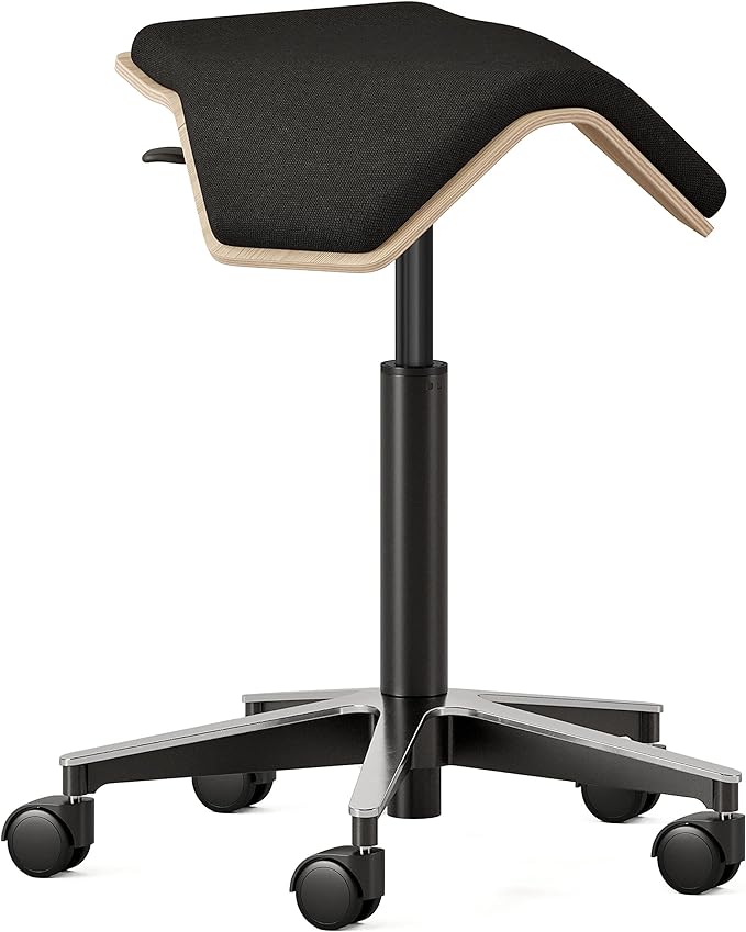 Branch Saddle Chair ILOA Plus Ergonomic Rolling Stool