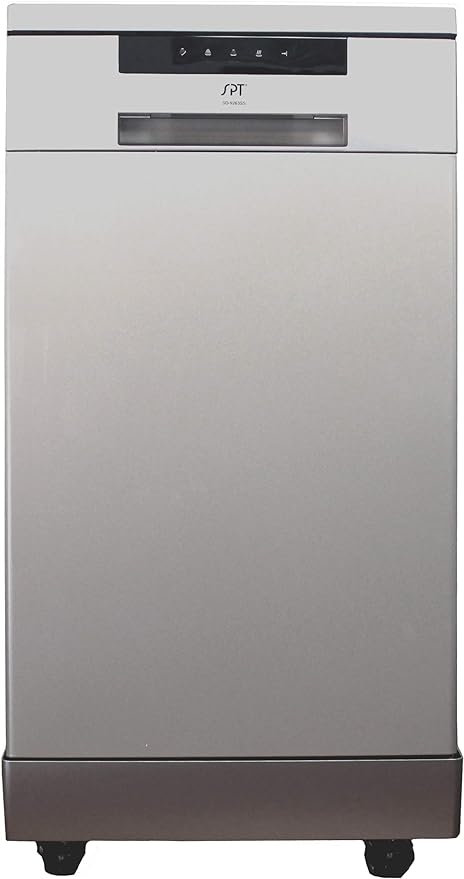 SPT SD-9263SSA Portable Stainless Steel Dishwasher