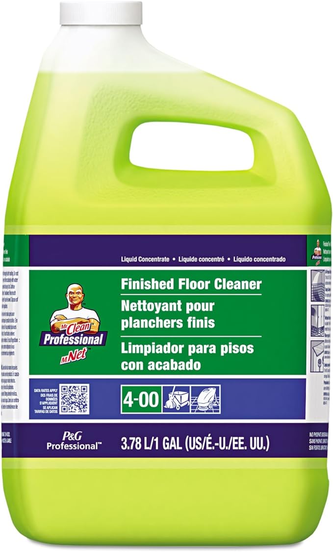 Finished Floor Cleaner, Lemon Scent, One Gallon Bottle