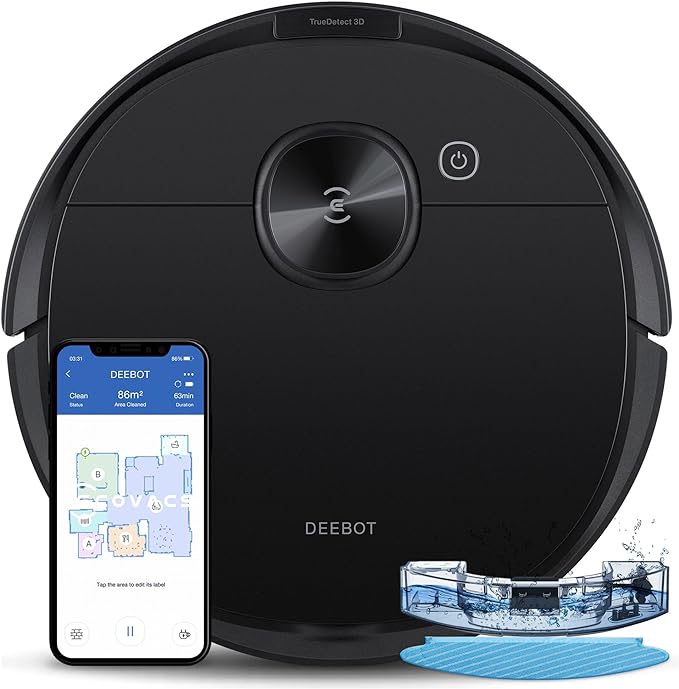 ECOVACS Deebot N8 Pro Robot Vacuum and Mop