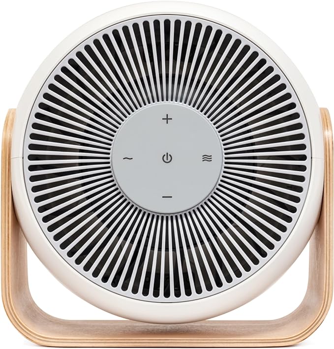 SNOOZ Breez 2-in-1 Smart Bedroom Table Fan & White Noise Machine