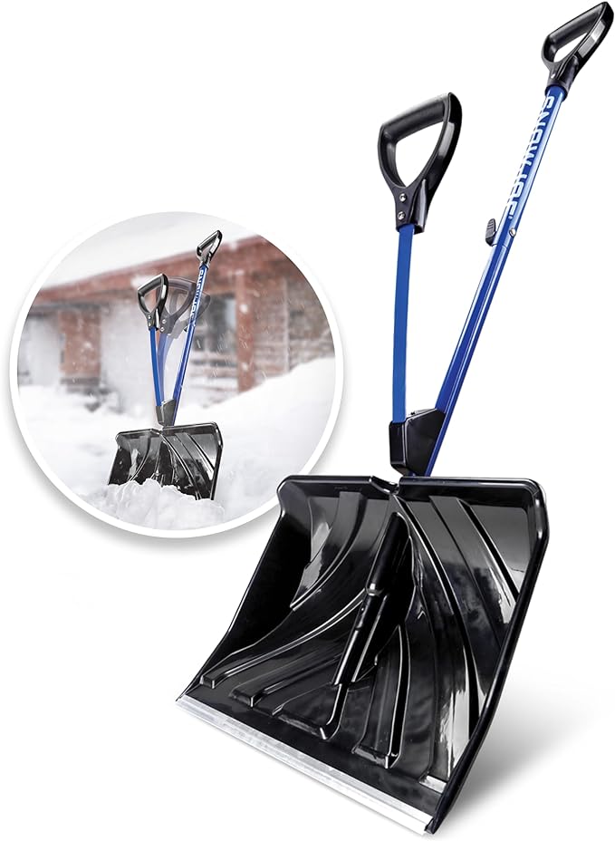 Snow Joe Strain-Reducing Snow Shovel