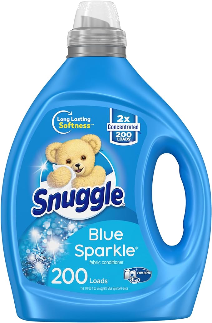 Snuggle Blue Sparkle Liquid Fabric Softener