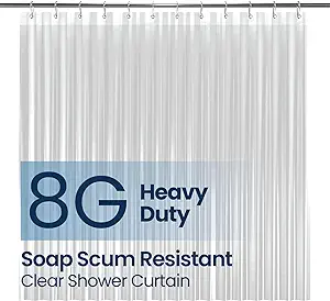 LiBa Waterproof Shower Curtain