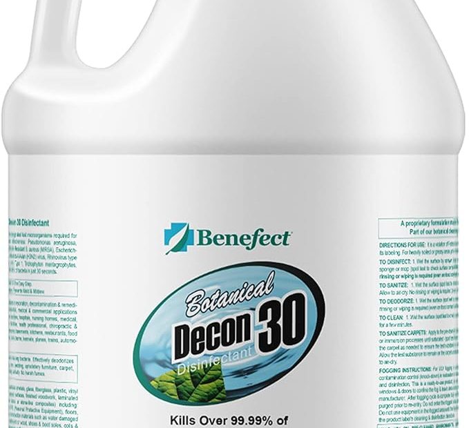 Benefect Botanical Decon 30 Disinfectant Cleaner