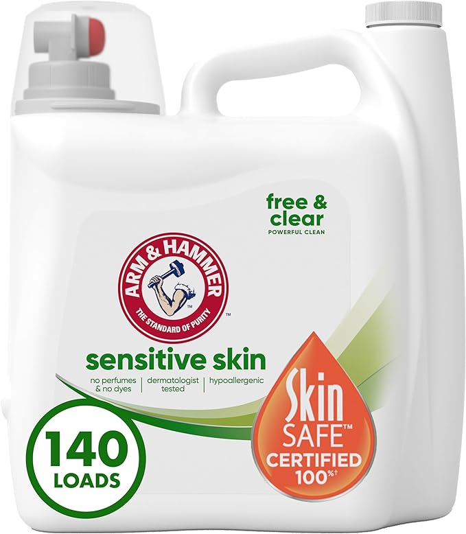 Arm & Hammer Sensitive Skin Free & Clear Laundry Detergent