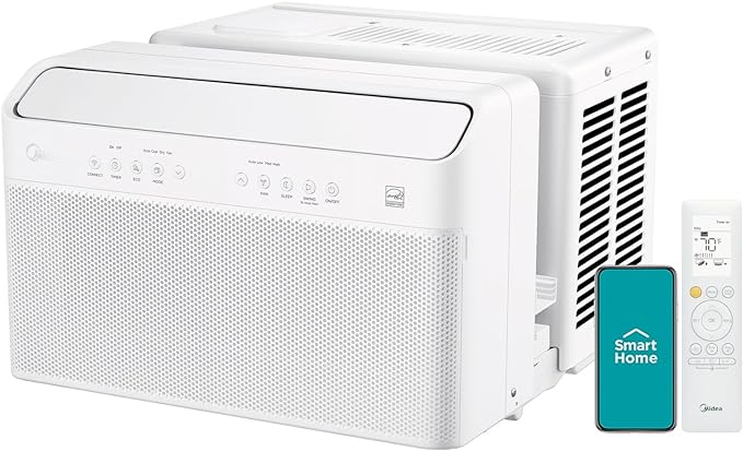 Midea 8,000 BTU U-Shaped Smart Inverter Air Conditioner