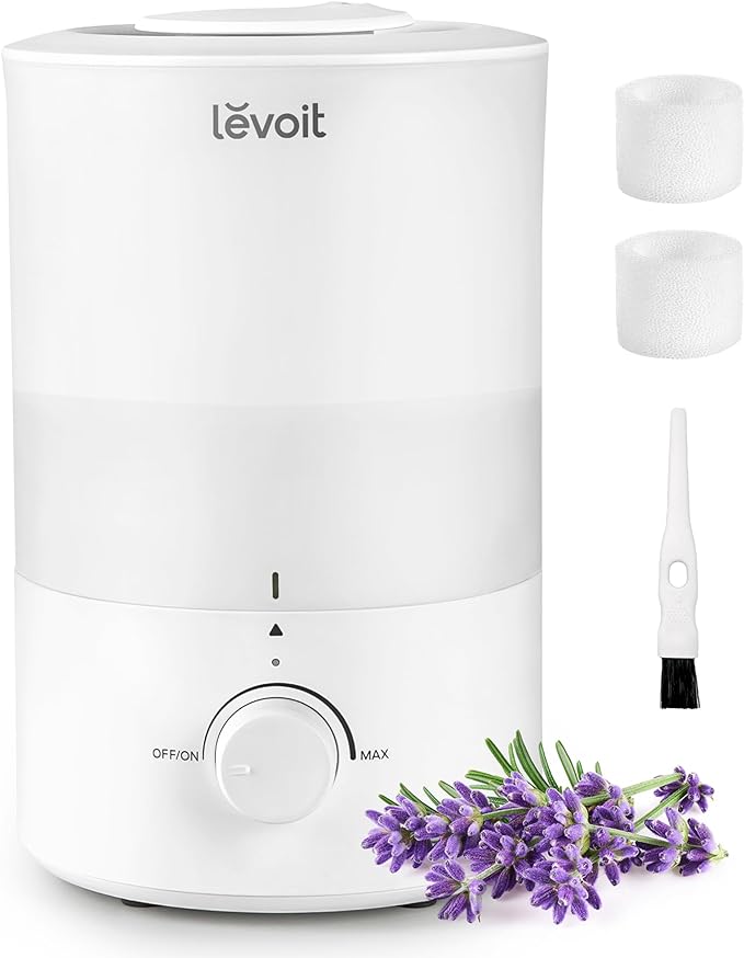 LEVOIT Humidifiers for Bedroom, Cool Mist Essential Oil Diffuser