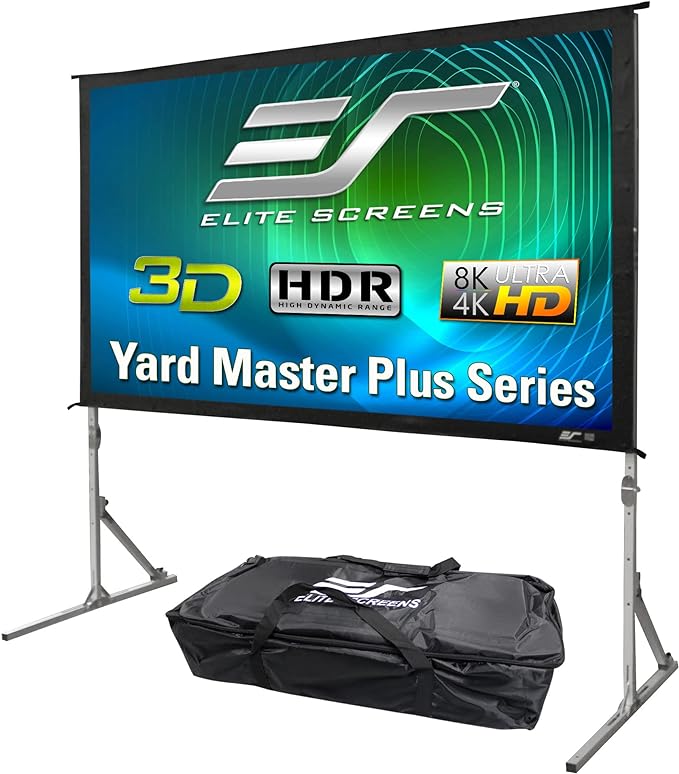 Elite Screens Yard Master Plus Portable Projector Screen