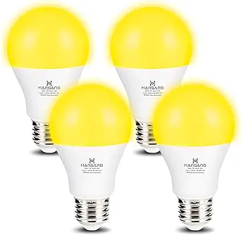 Hansang A19 LED Bug Light Bulb