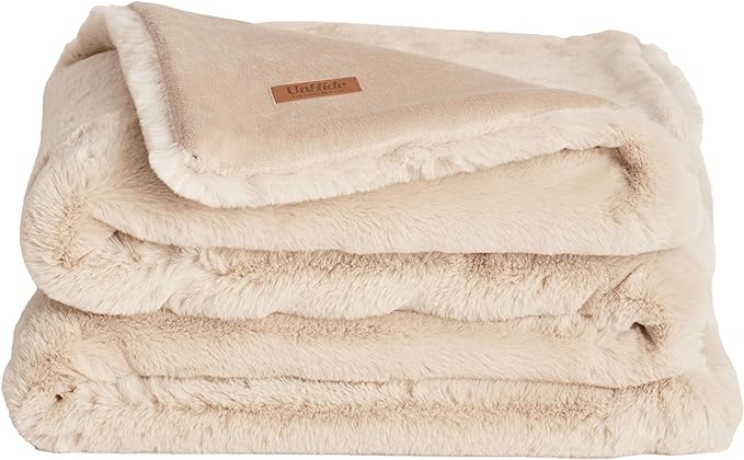 Unhide Marshmallow Faux Fur Blanket