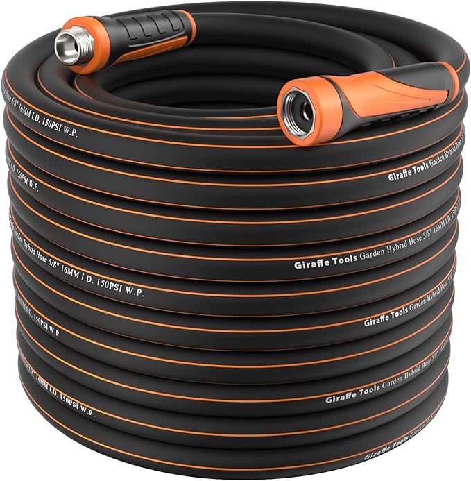 Giraffe Tools 100ft Heavy Duty Garden Hose