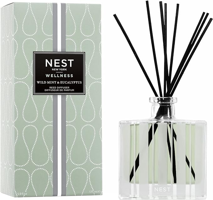 NEST New York Wild Mint & Eucalyptus Reed Diffuser