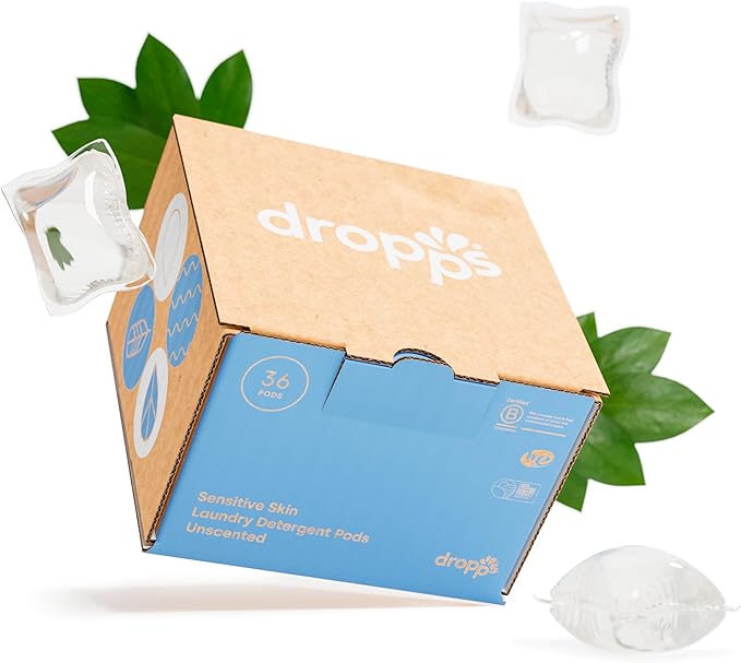 Dropps Sensitive Skin Laundry Detergent Pods