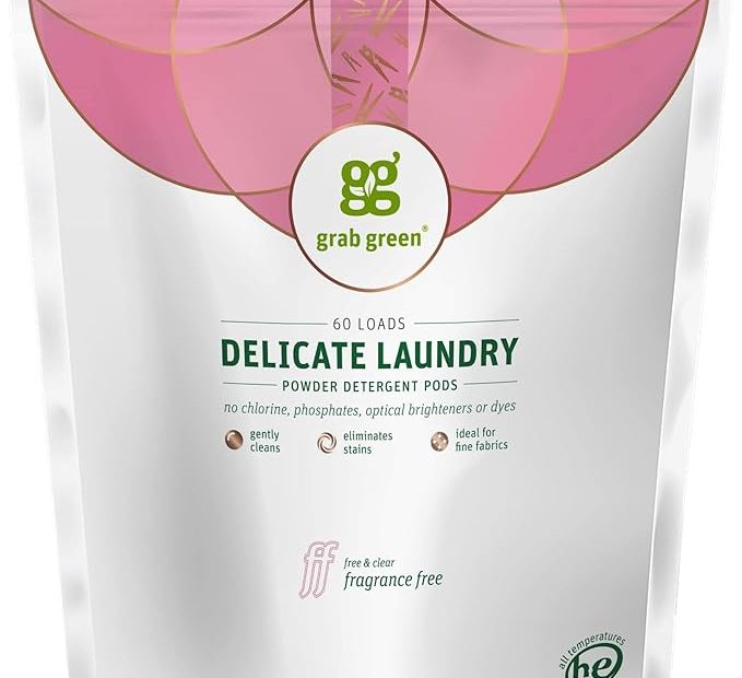 Grab Green Delicate Laundry Detergent Pods