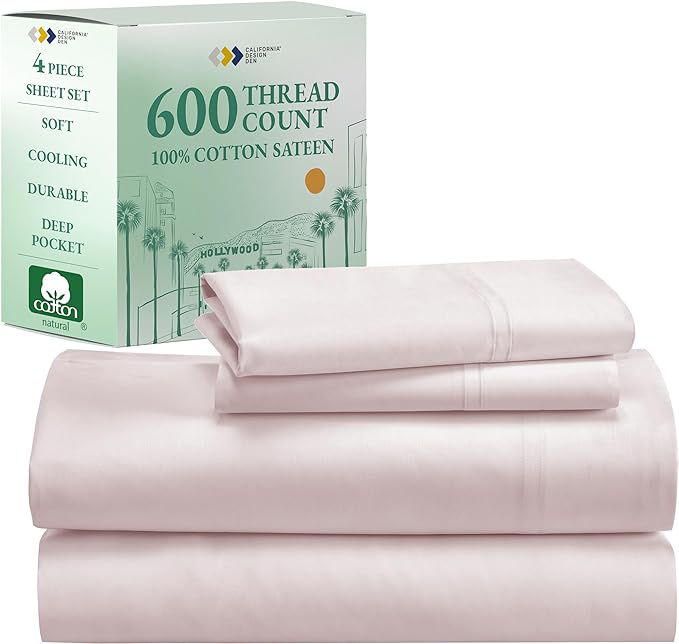 CALIFORNIA DESIGN DEN 5-Star Hotel Cotton Sheets Set