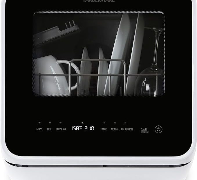 Farberware Compact Portable Countertop Dishwasher