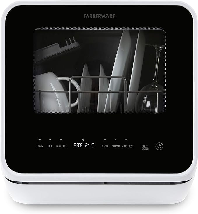 Farberware Compact Portable Countertop Dishwasher