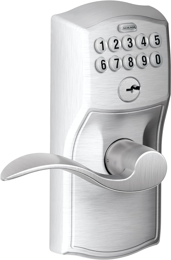 SCHLAGE Camelot Keypad Entry with Accent Levers