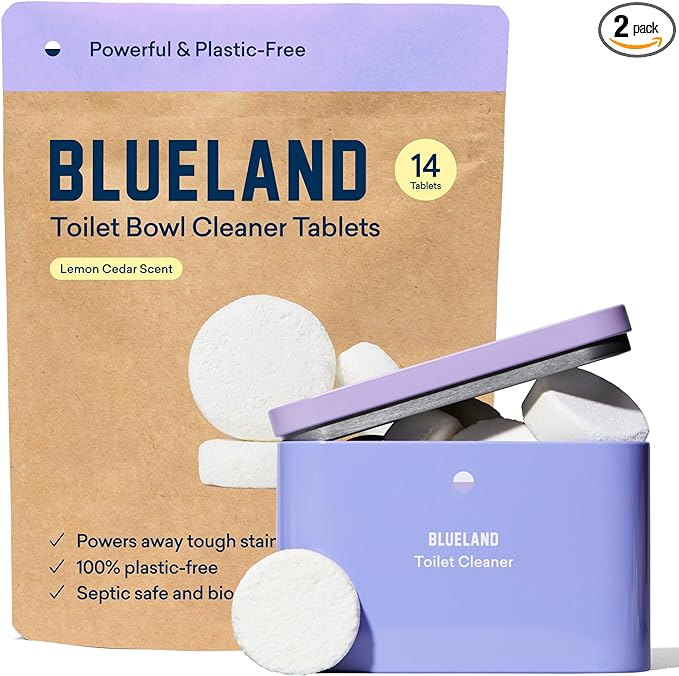 BLUELAND Toilet Bowl Cleaner Starter Set