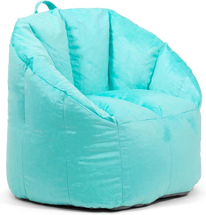 Big Joe Milano Beanbag Chair Mint Plush