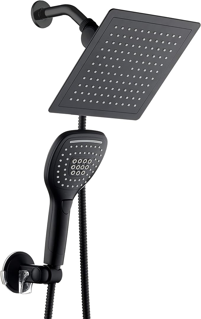 DreamSpa Ultra-Luxury 9 Rainfall Shower Head/Handheld Combo