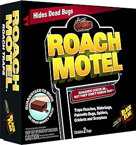 Black Flag Roach Motel Traps, 2-Count, 1-Pack