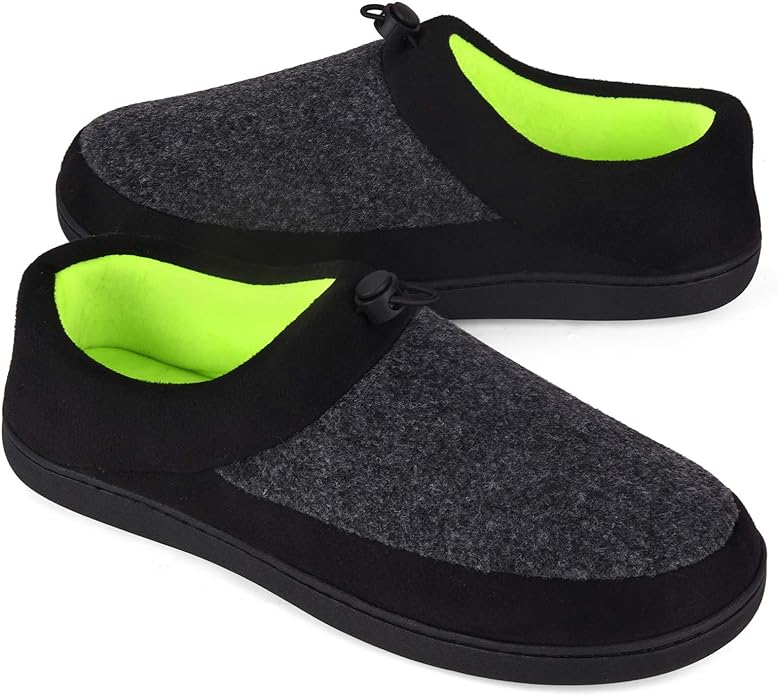 Vonmay Mens Slippers Memory Foam House Shoes