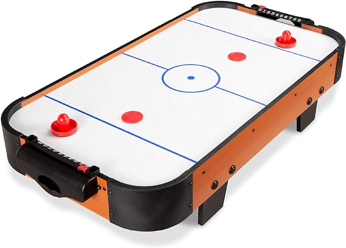 Best Choice Products Portable Tabletop Air Hockey Arcade Table