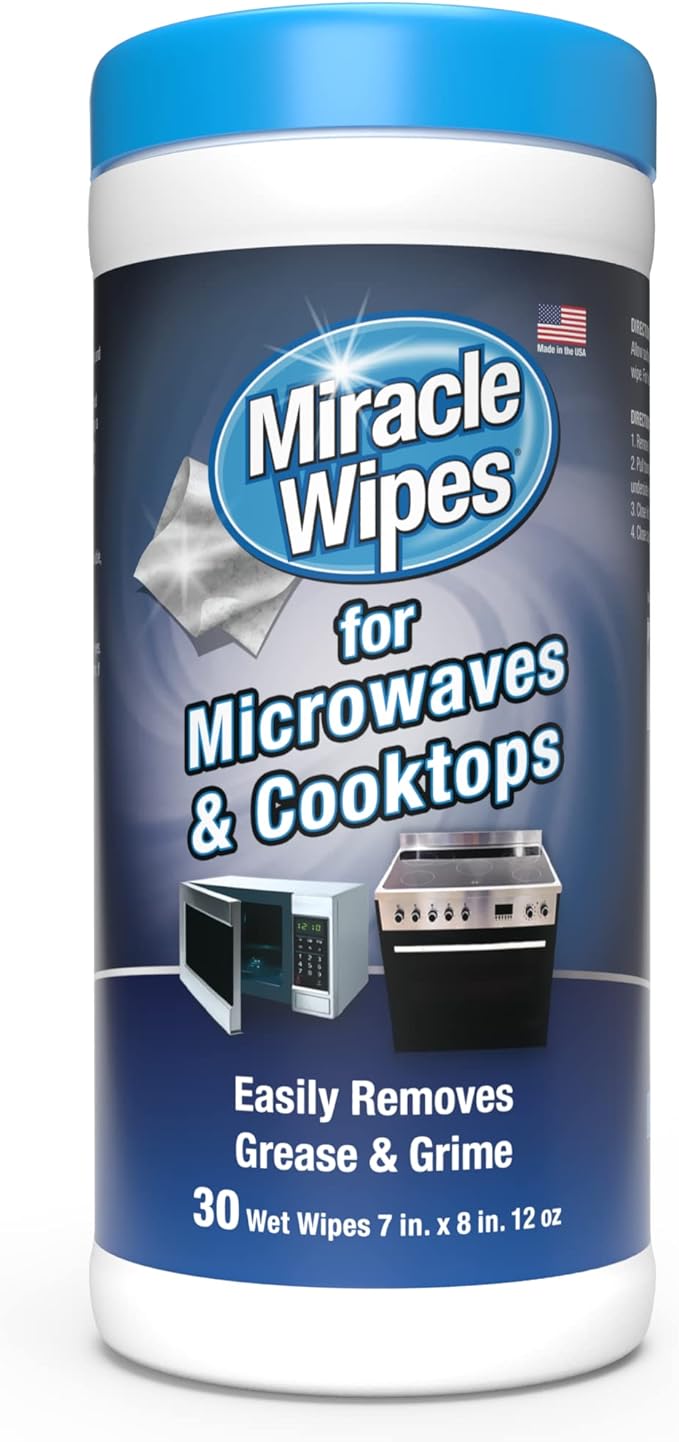 MiracleWipes for Microwaves and Cooktops