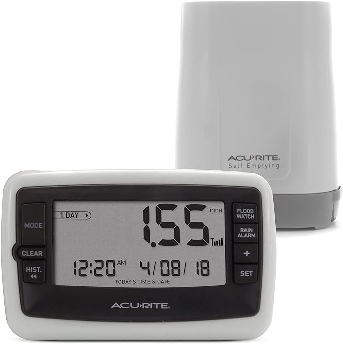 AcuRite Wireless Digital Rain Gauge