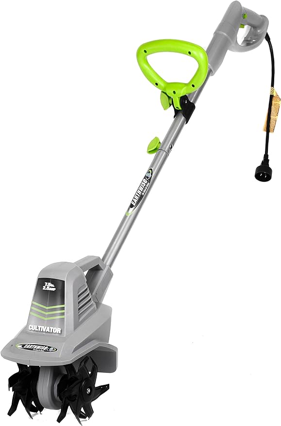 Earthwise 7.5-Inch Corded Electric Tiller/Cultivator