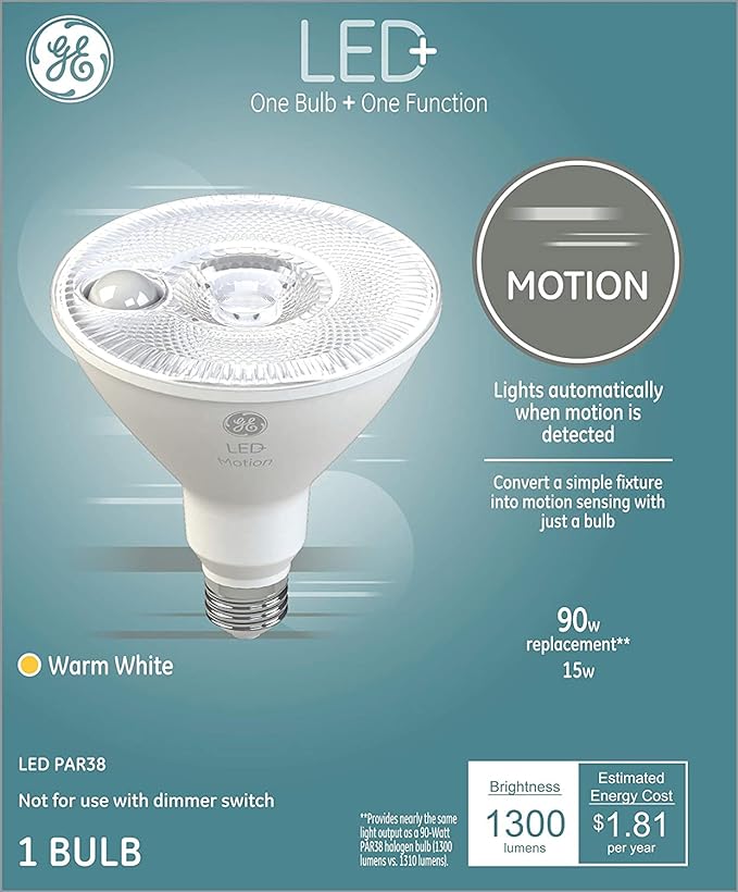 GE LED+ Linkable Motion LED Light Bulbs