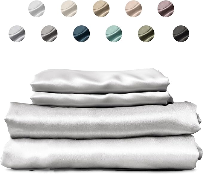 Colorado Home Co Mulberry Silk Bed Sheets Set