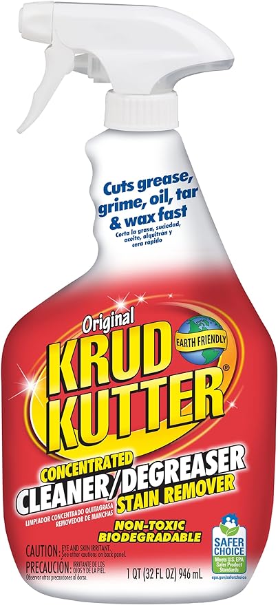 Krud Kutter KK326 Original Concentrated Cleaner/Degreaser, 32 oz