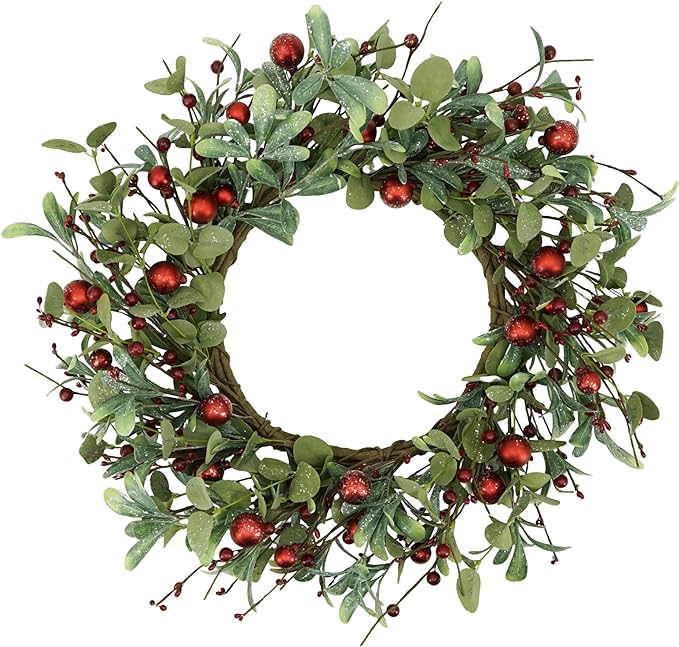 YNYLCHMX Artificial Christmas Wreath for Front Door