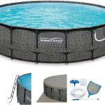 Summer Waves Above Ground Swimming Pool Set